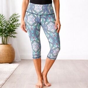 Victoria's Secret VSX Multicolor Geometric Sport Leggings